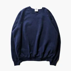 90's USA製 リー Lee ソリッドカラー クルーネック スウェットシャツ (2X) 紺 ネイビー 無地 90年代 スエット アメリカ製　アメリカ古着 USED  ビンテージ ヴィンテージ