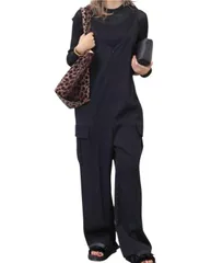 アパルトモン ドゥーズィエムクラス L'Appartement DEUXIEME CLASSE 23AW  オールインワン サロペット Sサイズ 黒