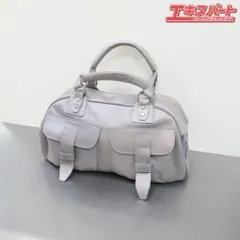 DES PRES デプレ ハンドバッグ トートバッグ ボストンバッグ シルバーのサムネイル
