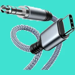 【在庫処分】ハイレゾ音質 DAC搭載 Type 音声変換ケーブル C to to 3.5mm 3.5mm オーディオケーブル C Hi-Fi音質 テレオケーブル ナイロン編み USB 高耐久性 タイプc ヘッドホン/iPhone AUXケーブル 15シリーズ/