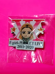 PERFECT YEAR☆会場ガチャ【YURINO】ピンバッジ/E-girls