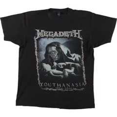 古着 タルテックス tultex MEGADETH メガデス バンドTシャツ バンT L メンズL相当 半袖/eaa554879