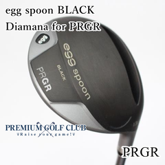 【中古】[B+ランク] フェアウェイウッド プロギア egg spoon BLACK/Diamana for PRGR/SR/13.5[6275]