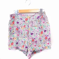 ローズバッド ROSE BUD パンツ 花柄 総柄 ショート 1 ライトグレー /FT2のサムネイル