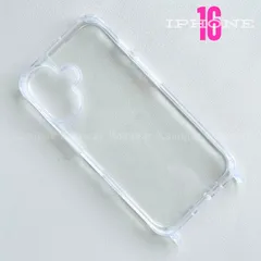 ストラップ用 iPhone16 ストラップホール付き クリア スマホ ケース 取り外し可能 落下防止 ショルダー クロスボディ iPhone 透明 スマホ ケース スマホケース KASUGAR No.110