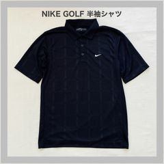 NIKEGOLF 　ナイキゴルフ　半袖　GOLF　ゴルフ　ゴルフウェア　ロゴ刺繡　かっこいい　スポーツ　夏物　メンズ 　M
