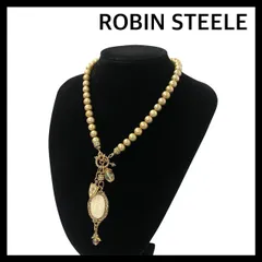 ロビンスティール　ネックレス ロビン・スティール】アフリカンジェイドロングネックレス