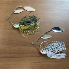 スピナーベイト　2個セット　14g　1/2oz　スピナベ　ダブルウィロー　バス釣り　ブラックバス　ルアー　ルアーセット　まとめ売り　ルアー用品　100099