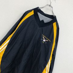 USA古着 ナイロン ピステ ベースボールシャツ