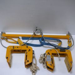 スーパーツール パネル・木質梁吊クランプ天秤セット PTC150S ワイドタイプ つかみ巾 60～140mm 容量300kg SUPERTOOL≡DT6052