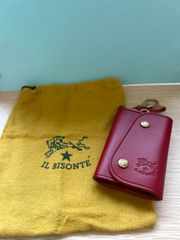 ILBISONTE（イルビゾンテ）　赤　キーケース