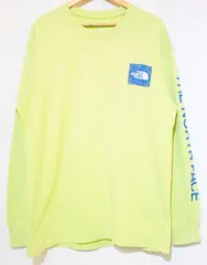 【中古】 THE NORTH FACE メンズロンT XL THE NORTH FACE/L/S Graphic Tee/ロンT/XL/黄緑 イエローグリーン/NT32231
