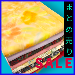 323★正絹　可愛い小紋　着物リメイク　リメイク素材　着物まとめ売り