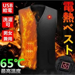 ヒーターベスト 電熱ベスト 即購入OK 発熱ベスト メンズ レディース ヒートベスト バイク USB給電加熱 インナーベスト jld01