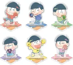 【中古】アクリルスタンド・アクリルパネル 全6種セット 「おそ松さん トレーディングつながるアクリルスタンド」