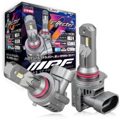 IPF ヘッドライト フォグランプ LED 車用 HB3/HB4 4200lm 6500K ホワイト 12V用 2本入 車検対応 ドライバーユニット一体型 冷却ファン内蔵 ハロゲンサイズ型 取付簡単 [HB3/HB4] [1:ハロゲン型(第2世代)6500K]