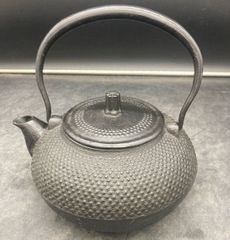 南部鉄瓶 南部鉄器 鉄瓶 急須 東仙 一級合格証 眞正シール 真正 茶道具