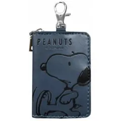 スマートキーケース スヌーピー SN284 ネイビー