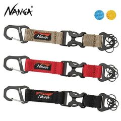 ナンガ【NANGA】NA2443-1Z104-A CARABINER KEY HOLDER カラビナ キーホルダー 鍵 ストラップ バッグ ベルト キャンプ 小物 アウトドア