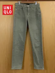 ユニクロ　レディース　ハイライズ　シガレットジーンズ　サイズ25