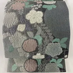 人気No.1】 【☆S647】着物 袋帯 六通 辻が花 華織 ラメ糸 金銀糸 刺繍