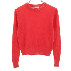 B:MING LIFE STORE by BEAMS ビーミングライフストアバイビームス リネンブレンド 長袖 ニット オレンジ系 レディース 古着