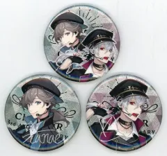 【中古】バッジ・ピンズ 全3種セット 「バーチャルYouTuber にじさんじ ChroNoiR3周年記念グッズ ランダム缶バッジ」