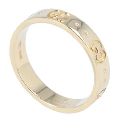 【廃盤超美品】GUCCI INOX Gロゴ リング イエローゴールド AU750 GUCCI グッチ イノックス Gロゴリング イエローゴールド