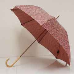 晴雨兼用傘 槇田商店 USED美品 ノルディック 枝 レッド 高級 槙田商店 60cm S2954