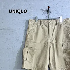 UNIQLO ハーフカーゴパンツ ベージュ