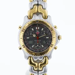 TAG HEUER （タグホイヤー） プロフェッショナル セナモデル 時計 クォーツ/メンズ Professional Ayrton Senna Black CG1122-0 used:AB 【中古】のサムネイル