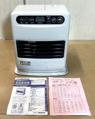 【極美品】コロナ 石油ファンヒーター シェルホワイト FH-G3224Y-W