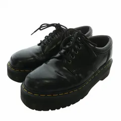 【激レア】Dr.Martens 厚底 8053 QUAD 5ホール UK4 ドクターマーチン Dr.Martens 5ホール シューズ ビーガン