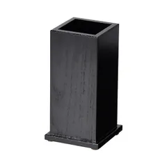 ヤマコー 用美 業務用 スリム箸立 ブラック yamaco15525