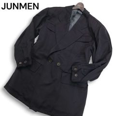 JUNMEN ジュンメン テーラードジャケット ブラック M スパイダー柄裏地 