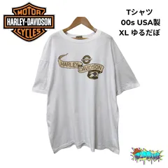 ハーレーダビッドソン Tシャツ XL Kelly’s House of Harley-Davidson バックプリント イーグル ビッグシルエット ヴィンテージ 00s USA製 ゆるだぼ アメカジ ストリート 古着 A427
