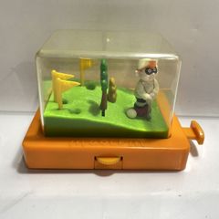 ブリキ玩具箱付き トープレのぜんまい りんりん ゆうえんち 昭和レトロ