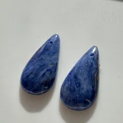 no.101＊ソーダライト、ペア、カボション、しずく