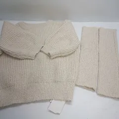 ◇ ⊇◎●未使用● titivate ティティベイト 七分袖 ニット サイズM アイボリー レディース E  【1409240069850】