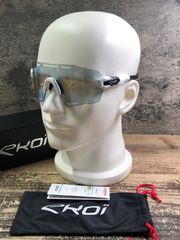 JH210 エコイ ekoi PREMIUM 90 サングラス アイウェア 白 黒