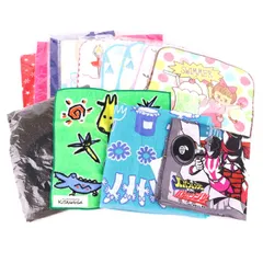 ハンカチ・タオルハンカチ 13点セット 未使用 キャラクター まとめて 大量 キッズ レディース 【中古】