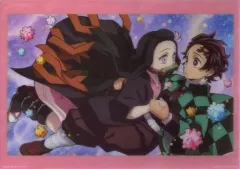 【中古】雑貨 竈門炭治郎＆竈門禰豆子/金平糖 ビジュアルボード 「一番くじ 鬼滅の刃 ～鬼殺の志 弐～」 G賞