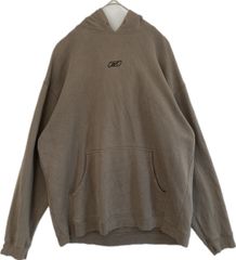 【海外規格（XL相当）】古着　Reebok　スウェットパーカー　00s　刺繡ロゴ