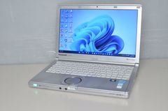 日本製 中古軽量ノートPC Windows11 Panasonic CF-SX1GE1DC Core i5-2540M/メモリ4GB/爆速SSD250GB/12.1インチ/無線/DVDマルチ/webカメラ