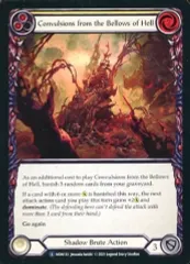 【中古】Flesh and Blood MON133[R]：Convulsions from the Bellows of Hell (2)