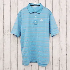 ☆ adidas ☆ アディダス テーラーメイド ポロシャツ 半袖 ボーダー ゴルフウェア
