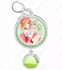 【中古】キーホルダー 4.中野四葉 いちごルームウェア 2連アクリルキーホルダー 「五等分の花嫁∽」