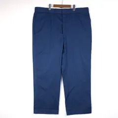 80's 90's USA製 Dickies ディッキーズ 874ワークパンツ メンズW46 ネイビー ビンテージ pt-1315