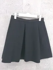 ◇ Adam et Rope’ アダム エ ロペ ミニ ギャザー スカート サイズ36 ブラック レディース  【中古】 【1002800995844】