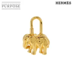 エルメス象型シルバーチャーム HERMES エルメス カデナ チャーム エレファント 象 シルバー
